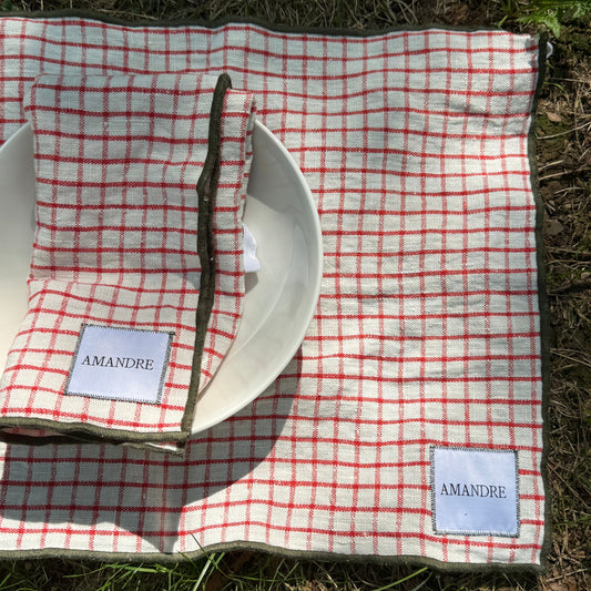 Packs Manteles Individuales · 100% Lino antimanchas